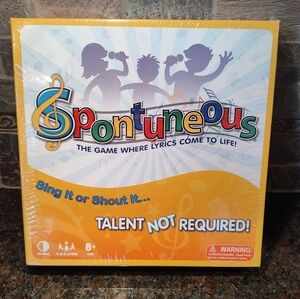 Spontuneous Party Game - Game Where Lyrics Come To Life-No Talent Required